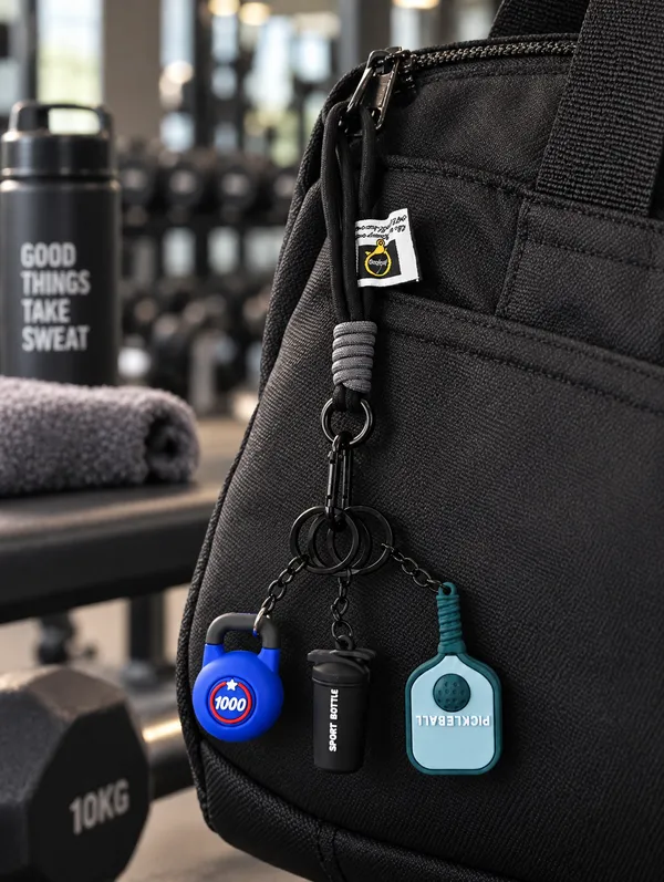 Sports_Trio_Keychain_For_Sports_Lovers___Mini_Sports_Theme_Key_Ring_For_Keys_Backpack_Gym_Bag_&_Gifting_Pack_Of_2