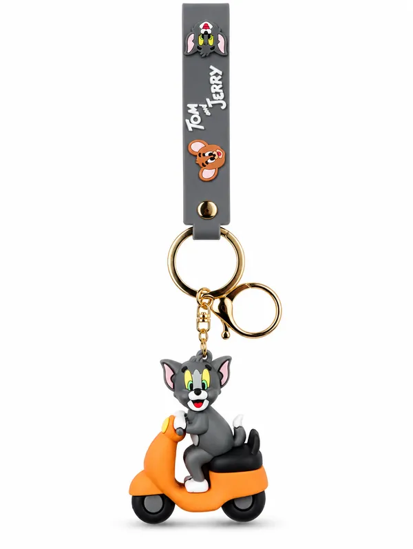 Tom_Scooter_Keychain_For_Kids_&_Cartoon_Fans___Cute_3D_Character_Key_Ring_For_Keys_Backpack_School_Bag_&_Gifting_Pack_Of_2
