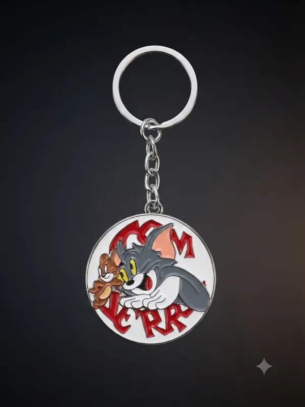 Tom_&_Jerry_Keychain_For_Kids_&_Cartoon_Fans___Cute_Character_Key_Ring_For_Keys_Backpack_School_Bag_&_Gifting_Pack_Of_2