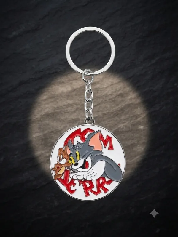 Tom_&_Jerry_Keychain_For_Kids_&_Cartoon_Fans___Cute_Character_Key_Ring_For_Keys_Backpack_School_Bag_&_Gifting_Pack_Of_2