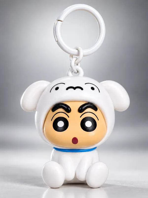 White_Dog_Keychain_for_Kids_&_Pet_Lovers___Cute_3D_Animal_Key_Ring_for_Keys_Backpack_School_Bag_&_Gifting