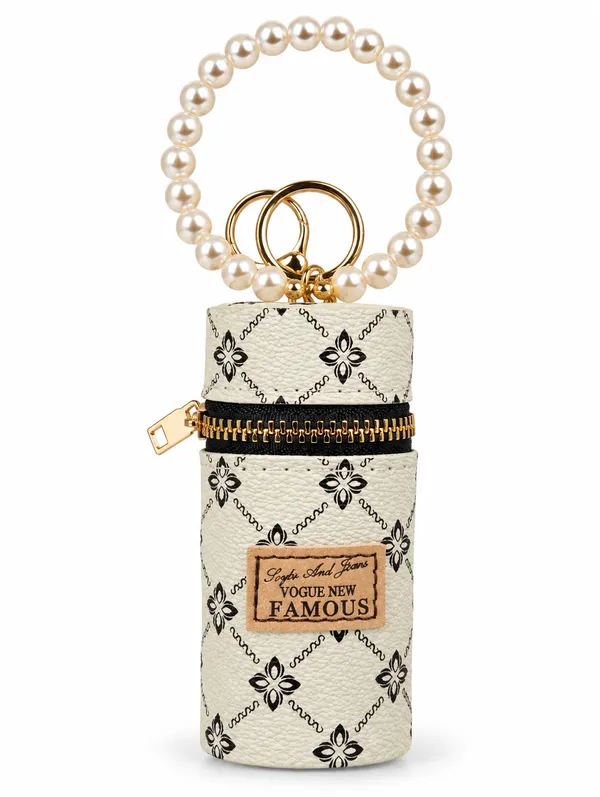 White_Fashion_Purse_Keychain_for_Women_&_Girls___Mini_Handbag_Style_Bag_Charm_Key_Ring_for_Keys_&_Gifting