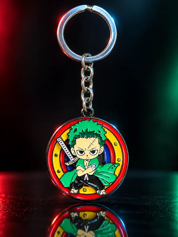 Zoro_One_Piece_Keychain_For_Anime_Fans___3D_Character_Key_Ring_For_Keys_Backpack_School_Bag_&_Gifting_Pack_Of_2