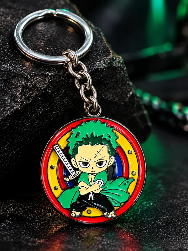 Zoro_One_Piece_Keychain_For_Anime_Fans___3D_Character_Key_Ring_For_Keys_Backpack_School_Bag_&_Gifting_Pack_Of_2