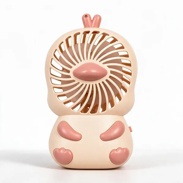 Beigepink_Abs_Plastic_Mini_Usb_Fan_Home__Office__Travel