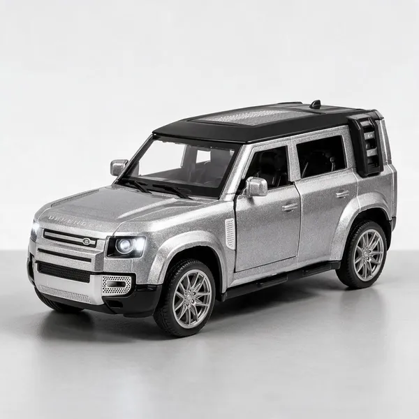 Silver_Die_Cast_Metal_Die_Cast_Car_Model_Kids__Collecting__Decoration