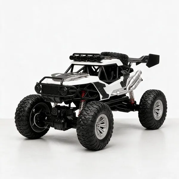 White_Plastic__Metal_Rc_Crawler_Kids__Outdoor_Play