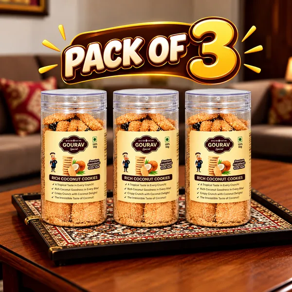 Gouravrusk_Desiccated_Coconut_Cookies_Jar_(Pack_of_3)
