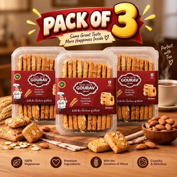 Gouravrusk_Badam_Almond_Eggless_Biscuit_(Pack_of_3)