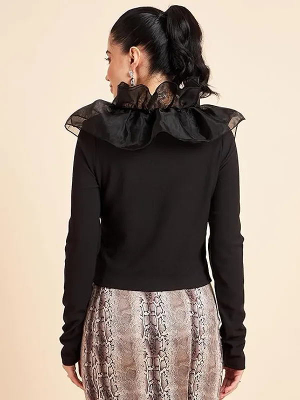 Fabway_Women_Ruffle_Collar_Stretchable_Top_Stylish_Western_Top_Trendy_Going_Out_Top_Regular_Fit_S_Xxl