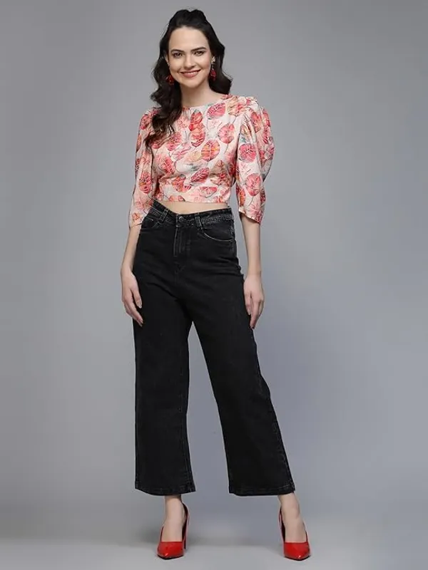 Women_Backless_Printed_Top_Tie_Back_Stylish_Top_Crepe_Fabric_Trendy_Western_Top_3_4_Sleeves_S_Xxl