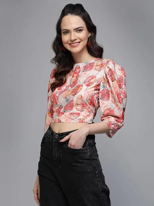 Women_Backless_Printed_Top_Tie_Back_Stylish_Top_Crepe_Fabric_Trendy_Western_Top_3_4_Sleeves_S_Xxl