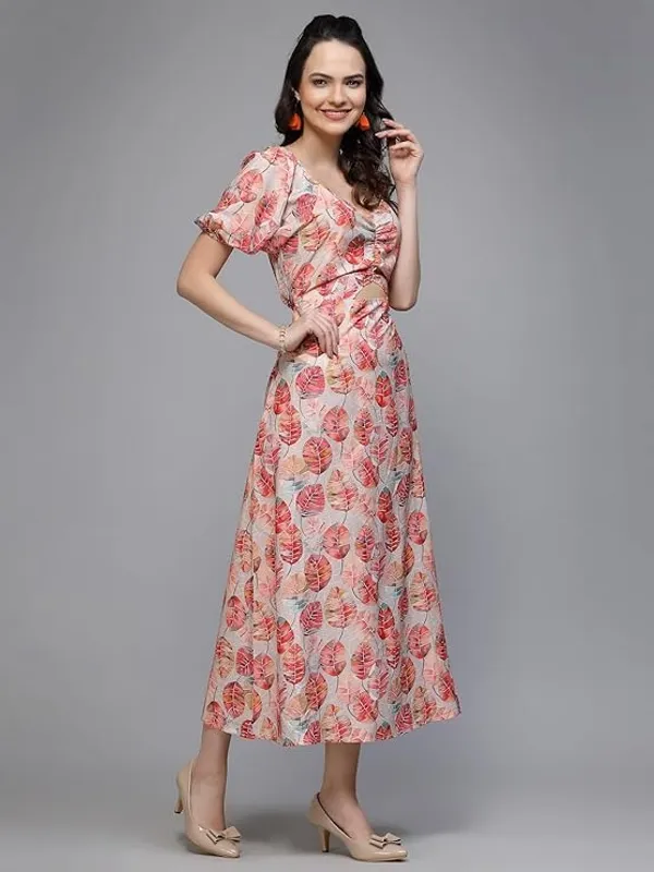Women_Crepe_Printed_A_Line_Dress_Sweetheart_Neck_Puff_Sleeve_Elasticated_Waist_Summer_Casual_Stylish_Dress_S_Xxl