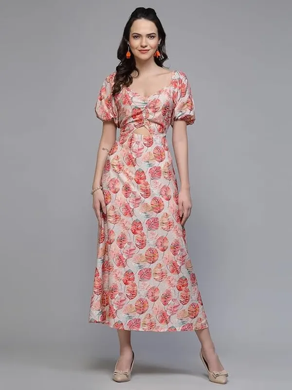 Women_Crepe_Printed_A_Line_Dress_Sweetheart_Neck_Puff_Sleeve_Elasticated_Waist_Summer_Casual_Stylish_Dress_S_Xxl