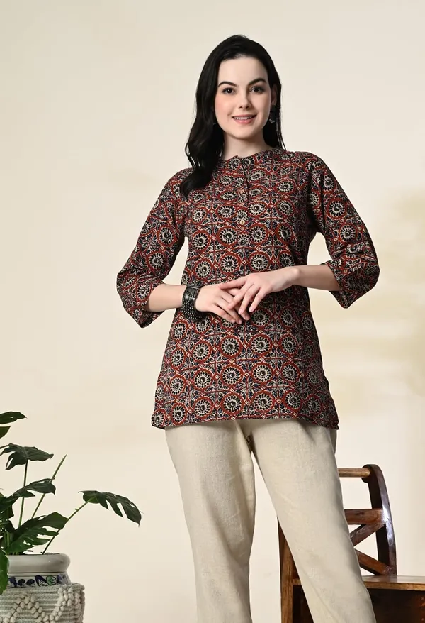 Fabway_Women_Printed_Kurti_Style_Tunic_Top_Casual_Ethnic_Top_3_4_Sleeve_Regular_Fit_S_Xxl
