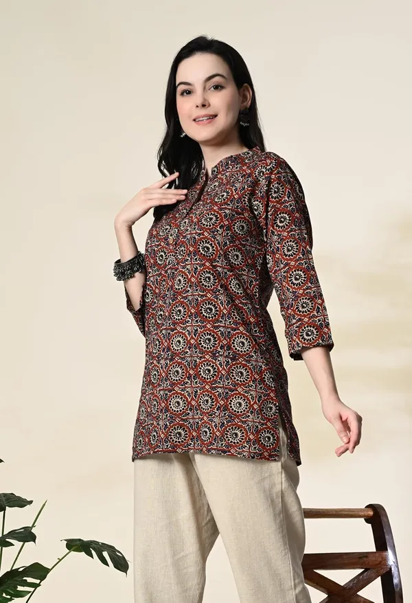 Fabway_Women_Printed_Kurti_Style_Tunic_Top_Casual_Ethnic_Top_3_4_Sleeve_Regular_Fit_S_Xxl