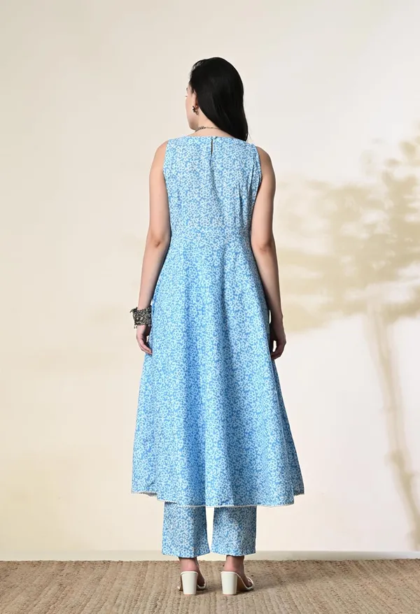 Women_Pure_Cotton_Kurta_Set_Printed_Anarkali_Kurta_With_Palazzo_Sleeveless_Flared_Ethnic_Set_Summer_Kurta_Set_S_Xxl