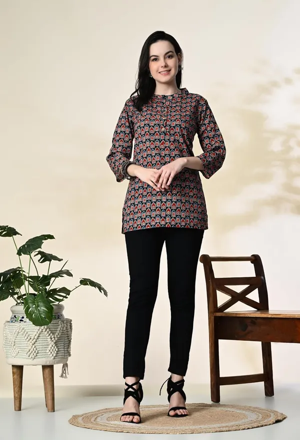 Fabway_Women_Printed_Kurti_Style_Tunic_Top_Casual_Ethnic_Top_3_4_Sleeve_Regular_Fit_S_Xxl