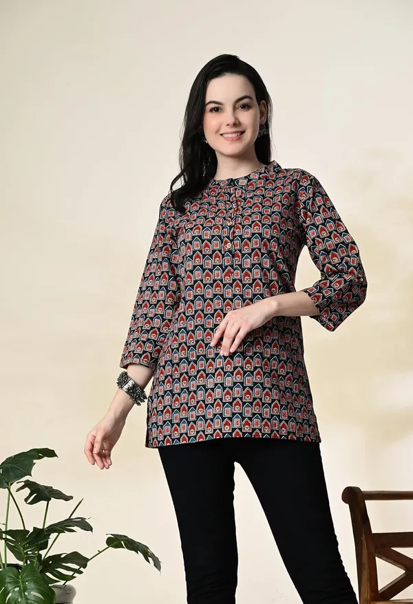 Fabway_Women_Printed_Kurti_Style_Tunic_Top_Casual_Ethnic_Top_3_4_Sleeve_Regular_Fit_S_Xxl
