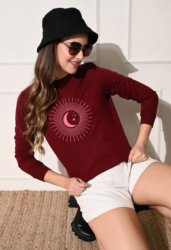 Women_S_Full_Sleeve_Printed_Sweatshirt_For_Winter_Soft_Cotton_Terry_Fabric_Comfortable_Ribbed_Cuffs_Stylish_Casual_Pullover_For_Cold_Weather_Perfect_And_Layering