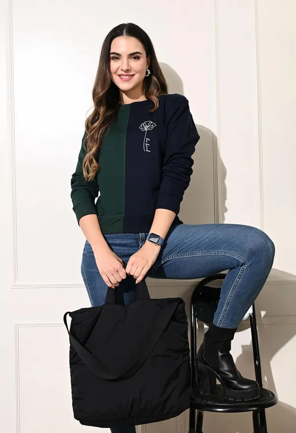 Fabway_Women_S_Colorblock_Sweatshirt_Soft_Cotton_Terry_Pullover_With_Ribbed_Cuffs_Stylish_Winter_Casual_Top_In_Alpha_S_Regular_Blue