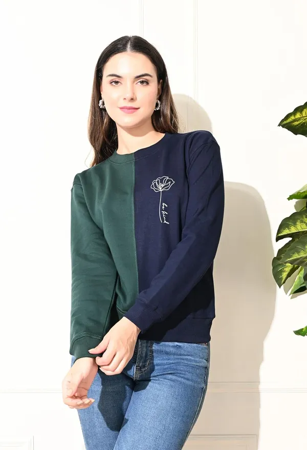 Fabway_Women_S_Colorblock_Sweatshirt_Soft_Cotton_Terry_Pullover_With_Ribbed_Cuffs_Stylish_Winter_Casual_Top_In_Alpha_S_Regular_Blue