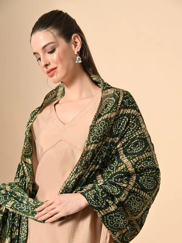 Product_Summary_Fabway_Clothing_Women_Bandhani_Silk_Dupatta_Printed_Ethnic_Dupatta_With_Fringe_Lace_Border_Lightweight_Festive_Dupatta_For_Kurta_Suit_Sets