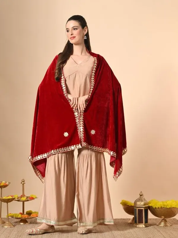 Women_Velvet_Embroidered_Dupatta_Stole_With_Gotta_Patti_Work_Festive_Wedding_Ethnic_Shawl_For_Kurta_Suit_Saree_Lehnga