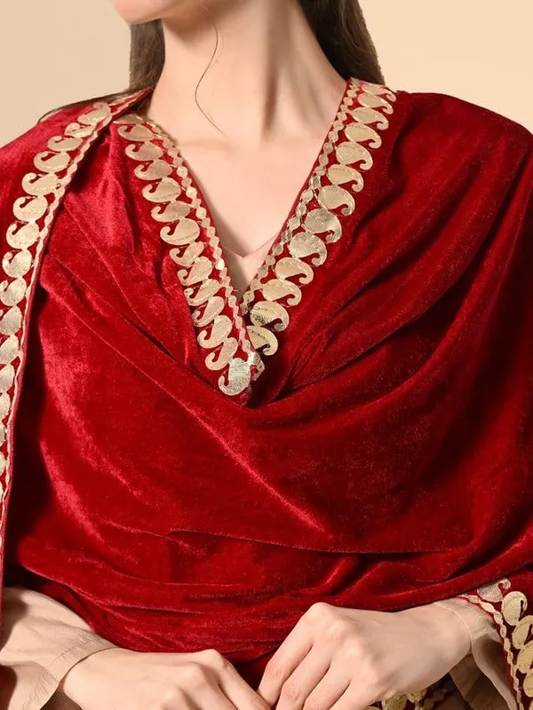 Women_Velvet_Embroidered_Dupatta_Stole_With_Gotta_Patti_Work_Festive_Wedding_Ethnic_Shawl_For_Kurta_Suit_Saree_Lehnga