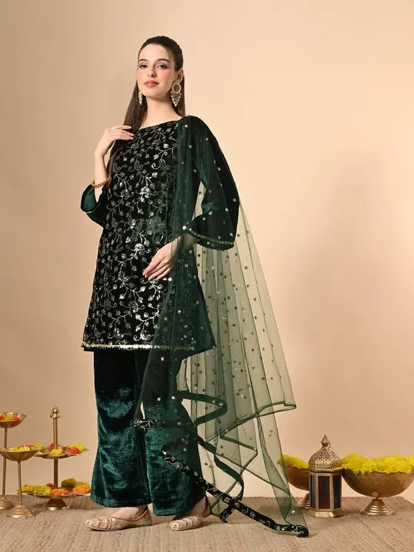 Women_Velvet_Heavy_Sequin_Embroidered_Kurta_Sharara_Set_With_Dupatta_Festive_Wedding_Ethnic_Suit_S_Xxl