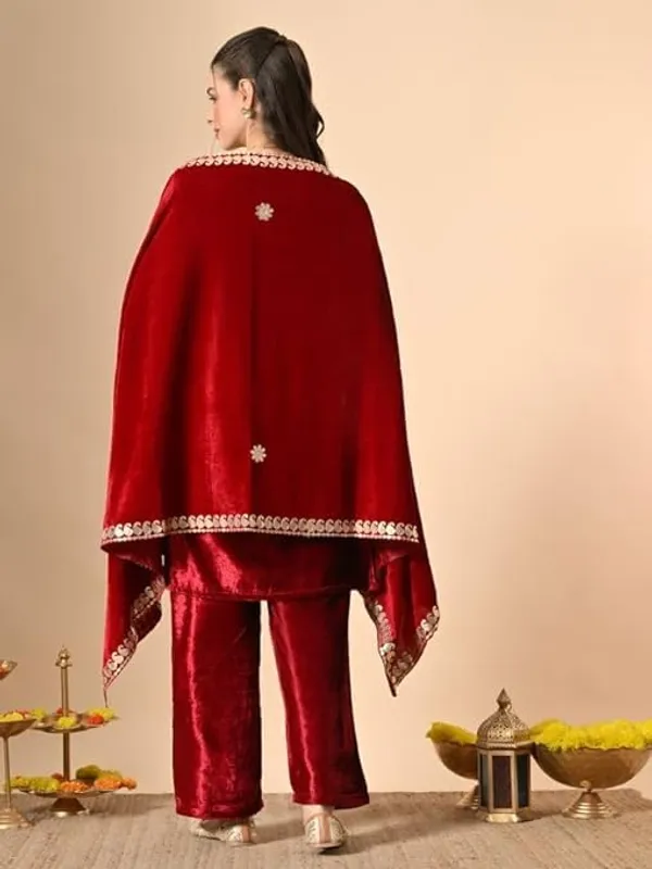 Women_Velvet_Heavy_Embroidered_Pakistani_Kurta_Palazzo_Set_With_Dupatta_V_Neck_Festive_Wedding_Ethnic_Suit_S_Xxl