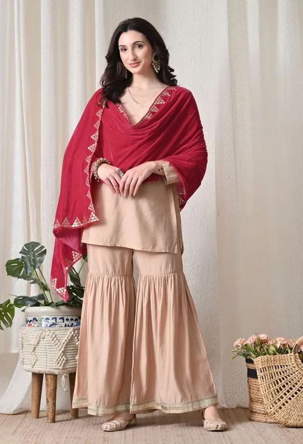 Women_Velvet_Embroidered_Dupatta_Stole_With_Gotta_Patti_Work_Festive_Wedding_Ethnic_Shawl_For_Kurta_Suit_Saree_Lehnga