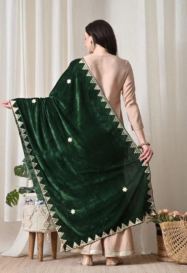 Women_Velvet_Embroidered_Dupatta_Stole_With_Gotta_Patti_Work_Festive_Wedding_Ethnic_Shawl_For_Kurta_Suit_Saree_Lehnga
