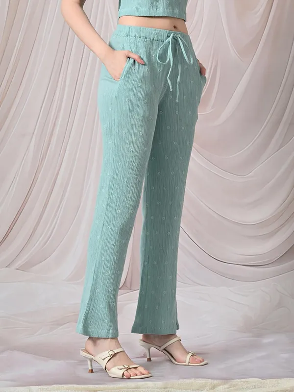 Women_S_Textured_Wide_Leg_Trousers_Drawstring_Waist_Floral_Dot_Embossed_Straight_Fit_Pants