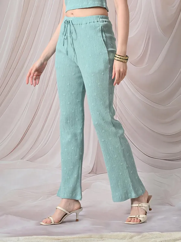 Women_S_Textured_Wide_Leg_Trousers_Drawstring_Waist_Floral_Dot_Embossed_Straight_Fit_Pants