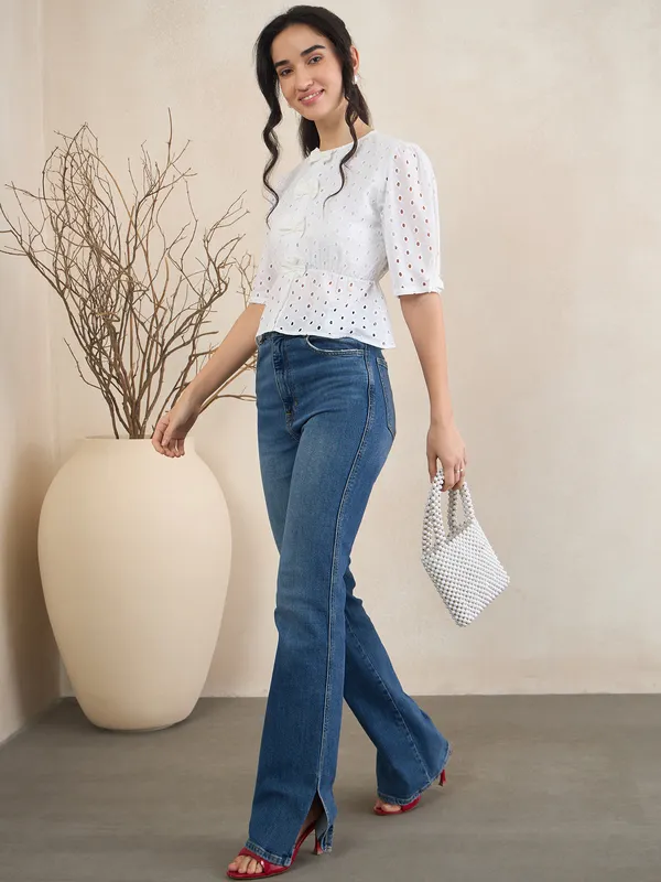 White_Eyelet_Peplum_Top_for_Women