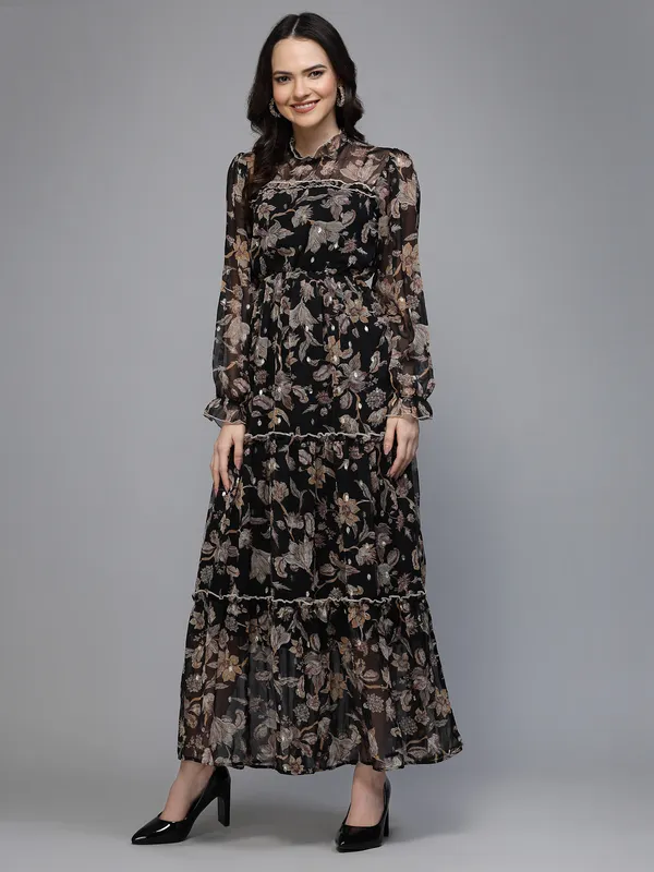 Black_Floral_Print_Tiered_Maxi_Dress_for_Women