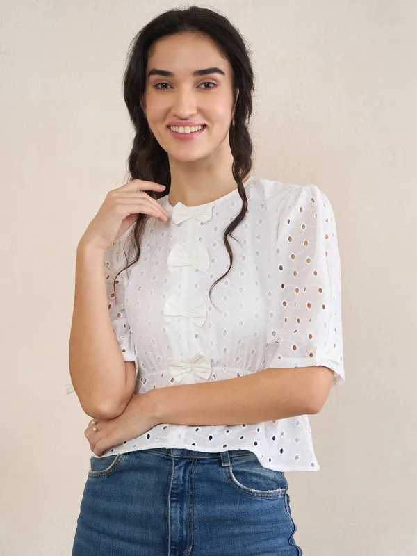 White_Eyelet_Peplum_Top_for_Women