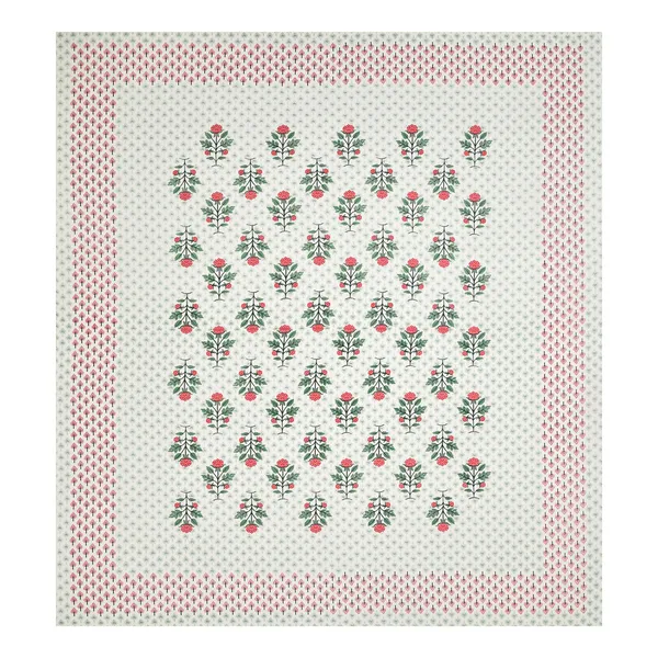 Pink_And_White_Floral_Print_King_Size_Bedsheet_Set