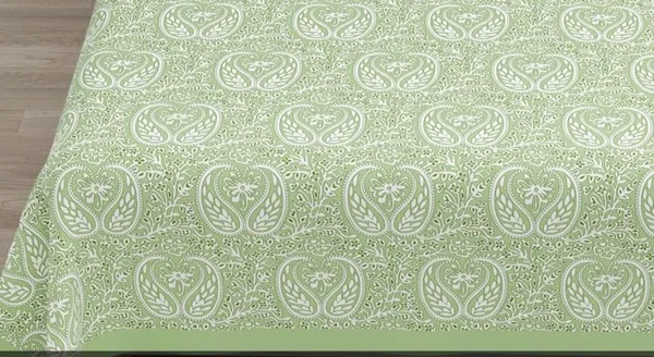 Light_Green_Paisley_Print_King_Size_Bedsheet