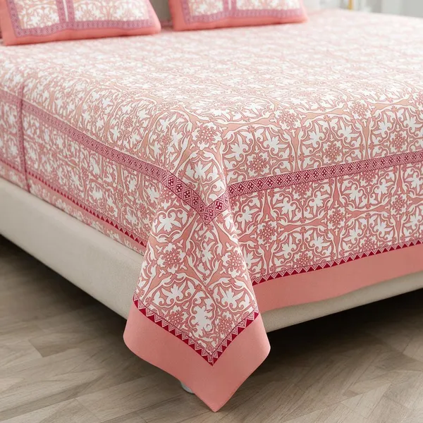 Pink_Printed_Ornamental_King_Size_Bedsheet