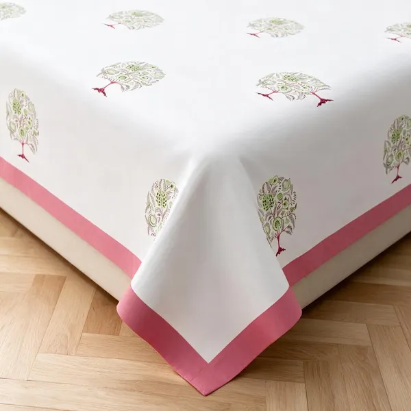 Blush_Pink_Tree_Print_King_Size_Bedsheet_Set
