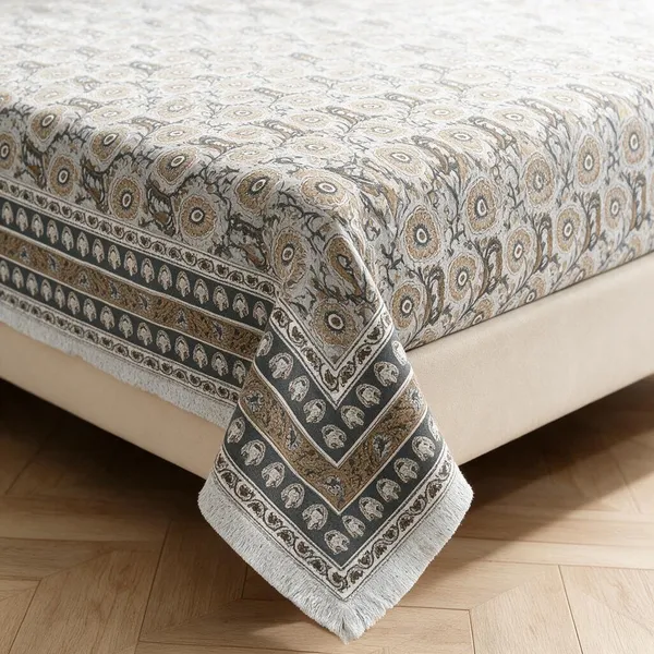 Grey_Printed_Paisley_King_Size_Bedsheet_Set