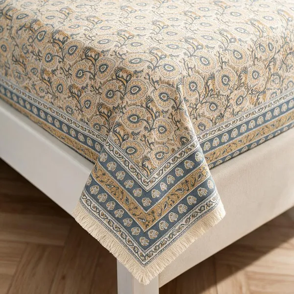 Brown_Printed_Paisley_King_Size_Bedsheet
