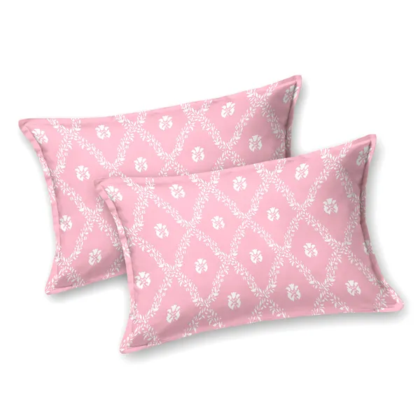 Pink_Floral_Print_King_Size_Bedsheet_Set