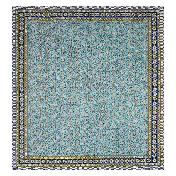Blue_Floral_Print_King_Size_Bedsheet