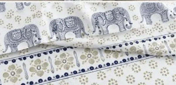 Printed_Rajwadi_Elephant_Pattern__premium_King_Size_Bed_Sheet_Thread_Count_140_GSM_200