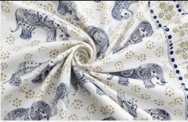 Printed_Rajwadi_Elephant_Pattern__premium_King_Size_Bed_Sheet_Thread_Count_140_GSM_200