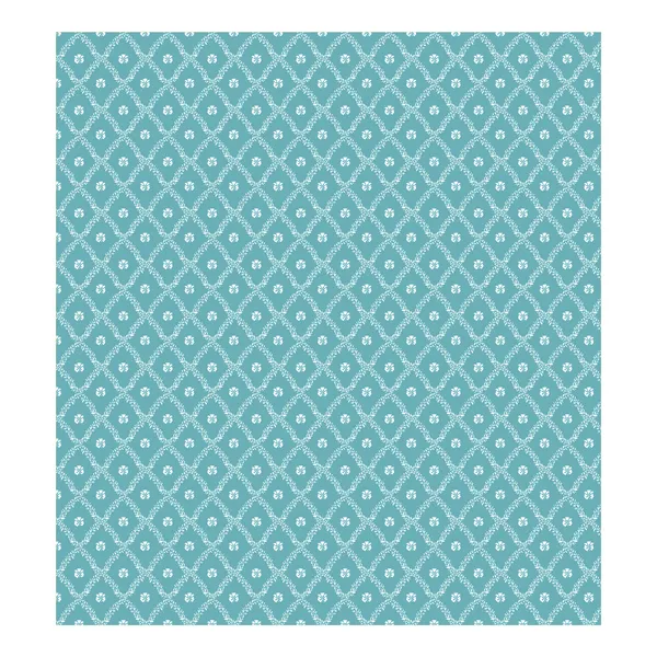 Teal_Floral_Print_King_Size_Bedsheet