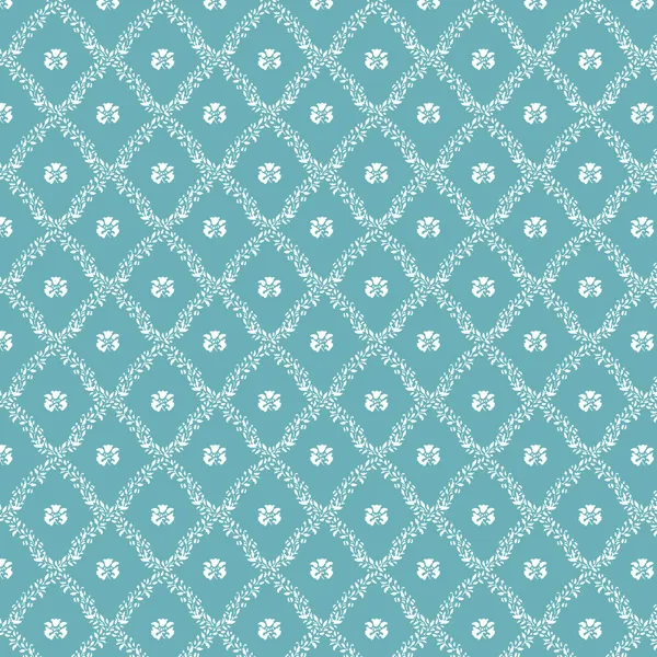 Teal_Floral_Print_King_Size_Bedsheet